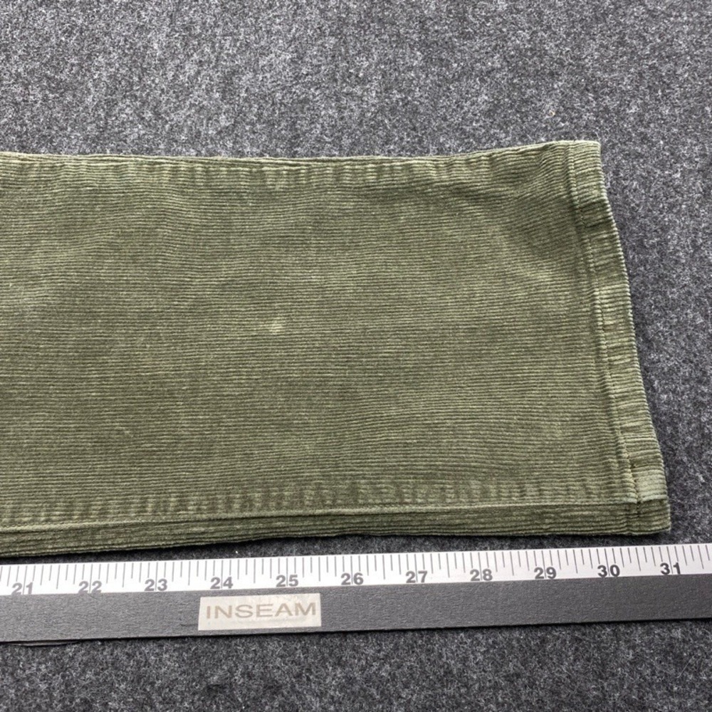 Jos. A. Bank Corduroy Pants Mens 36x32 Olive Green 1905 Tradition Tailored Fit - Picture 10 of 13
